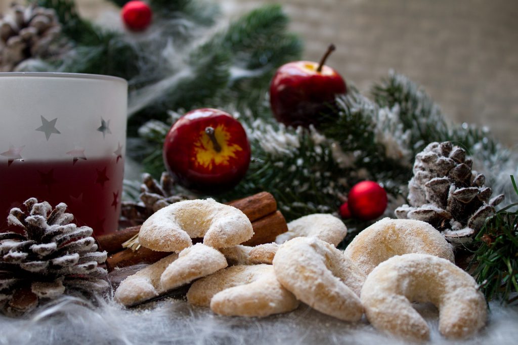 Decorazioni Natalizie X Dolci.Vanillekipferl Biscotti Di Natale Decorazioni Per Dolci Blog
